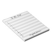 Bloc-note Moderne Simple Élégant Gris Gris Faisant Partie De (Incliné)
