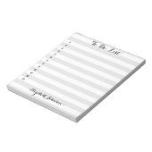 Bloc-note Moderne Simple Élégant Gris Gris Faisant Partie De (Tourné)