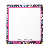 Bloc-note Moderne tendance Fun Bohemian Girly (Devant)