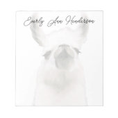 Bloc-note Moma Llama (Devant)