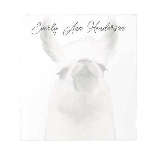 Bloc-note Moma Llama (Devant)