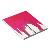 Bloc-note Moment capturé : Une Élégance Pétale Rose Rouge (Incliné)