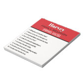 Bloc-note Moments agréables ! Jeu de questions-réponses pour (Tourné)