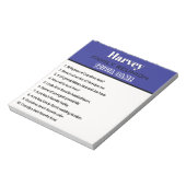 Bloc-note Moments agréables ! Jeu de questions-réponses pour (Tourné)