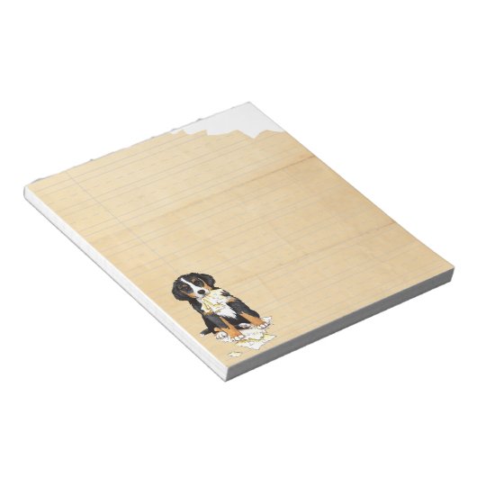 Bloc-note Mon Berner A Mangé Ma Maison (Incliné)