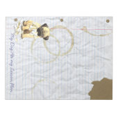 Bloc-note Mon Carlin A Mangé Mon Plan De Leçon (Devant)