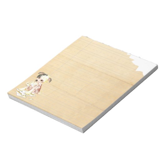 Bloc-note Mon Chinois Cresta A Mangé Mes Devoirs (Tourné)