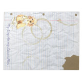 Bloc-note Mon Cocker Spaniel A Mangé Mon Plan De Leçon (Devant)