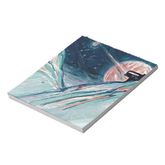 Bloc-note Mon futur chez soi dans l'espace (Tourné)