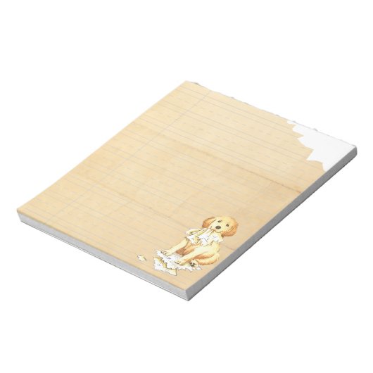 Bloc-note Mon Golden Mate Mes devoirs (Tourné)