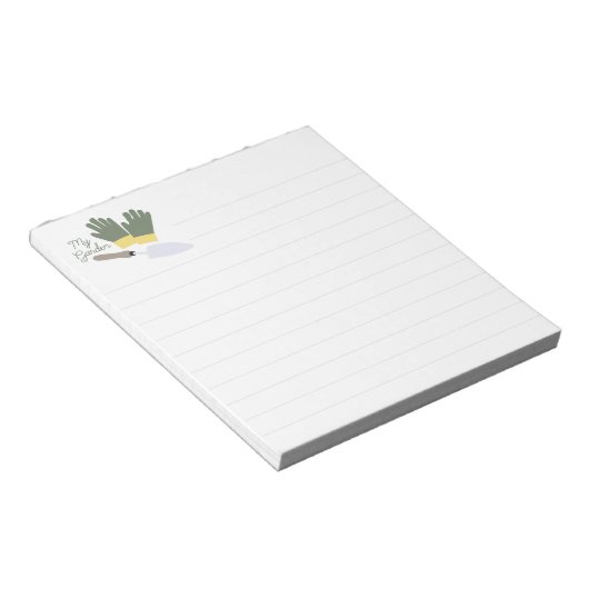 Bloc-note Mon jardin (Incliné)