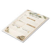 Bloc-note Mon Journal de Progrès Imprimable | Réflexion Quot (Incliné)