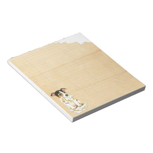 Bloc-note Mon JRT a mangé mes devoirs (Incliné)