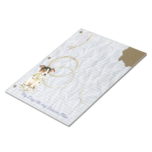 Bloc-note Mon JRT a mangé mon plan de leçon (Incliné)