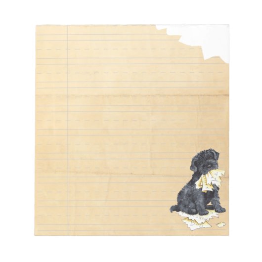 Bloc-note Mon Kerry m'a mangé mes devoirs (Devant)