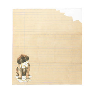 Bloc-note Mon Leonberger A Mangé Ma Maison