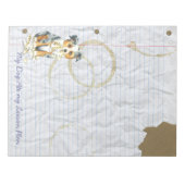 Bloc-note Mon Mini Berger Américain A Mangé Mon Plan De Leço (Devant)