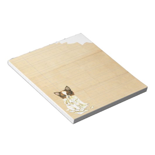 Bloc-note Mon Papillon a mangé mes devoirs (Incliné)