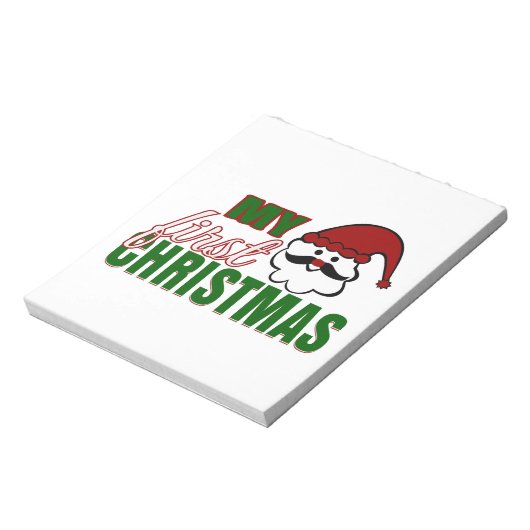 Bloc-note Mon premier Noël (Tourné)