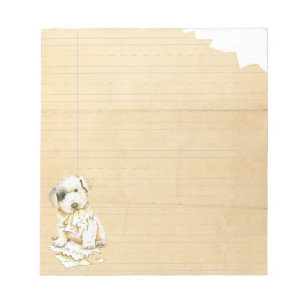 Bloc-note Mon Sealyham Terrier A Mangé Mes Devoirs