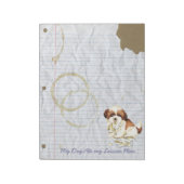 Bloc-note Mon Tzu Shih a mangé mon plan de leçon (Tourné)