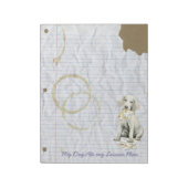 Bloc-note Mon Weimaraner A Mangé Mon Plan De Leçon (Tourné)