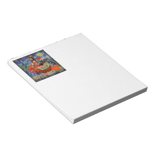 Bloc-note Mona Lisa Fun Zodiac Whimsical (Incliné)