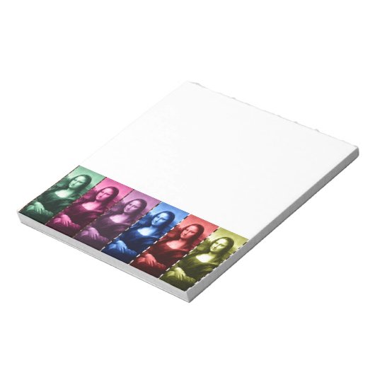 Bloc-note Mona Lisa Poster de animal Rainbow (Tourné)