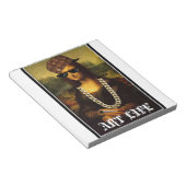 Bloc-note Mona Lisa Thug Life Art Life (Incliné)
