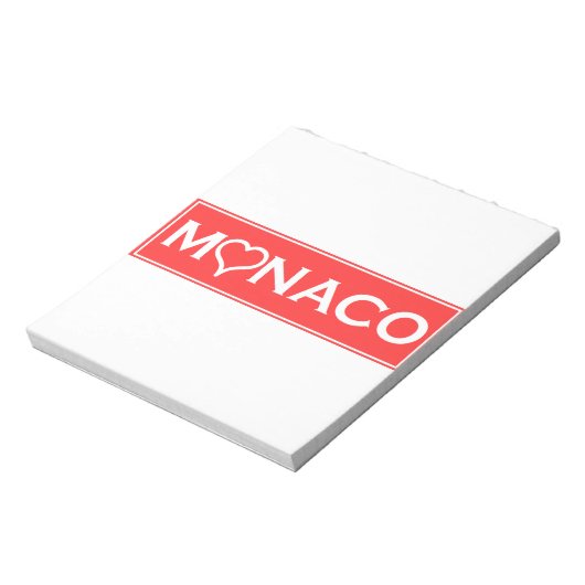 Bloc-note monaco (Tourné)