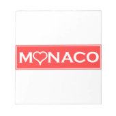 Bloc-note monaco (Devant)