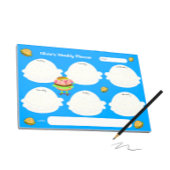 Bloc-note Monde des hamburgers