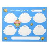 Bloc-note Monde des hamburgers (Devant)