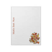 Bloc-note Monde Meilleure maman Note Pad avec des pavots (Tourné)