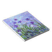 Bloc-note Monet Lilac Irises (Incliné)