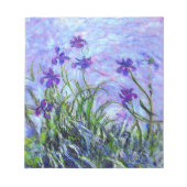 Bloc-note Monet Lilac Irises (Devant)
