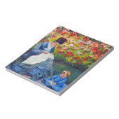 Bloc-note Monet mère et enfant dans le jardin (Tourné)