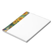 Bloc-note Monet Sunflowers (Tourné)