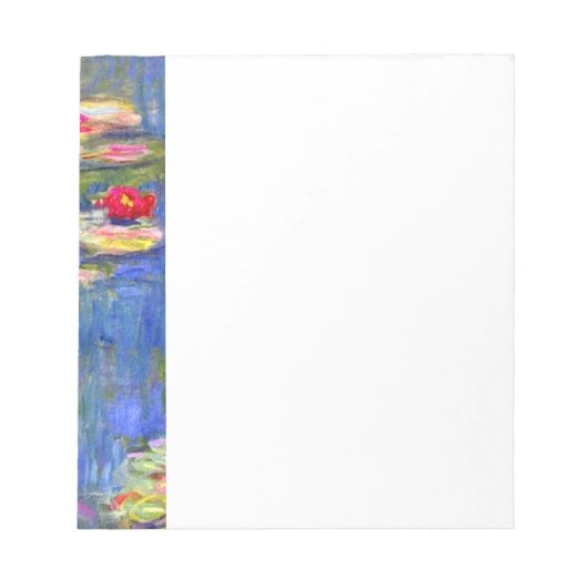 Bloc-note Monet Water Lilies (Devant)