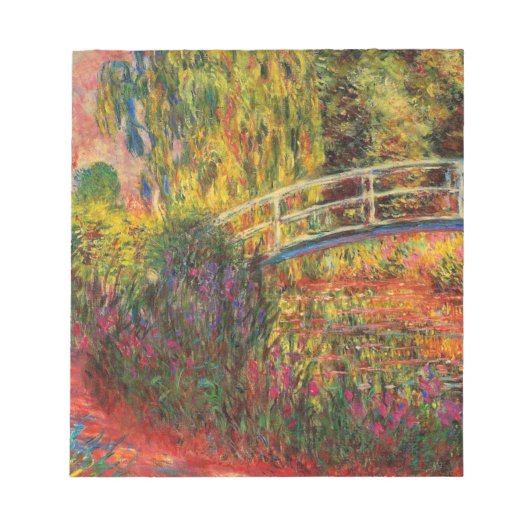 Bloc-note Monet Water Lily Pond et Water Irises (Devant)