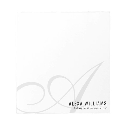 Bloc-note Mongram Business (Devant)