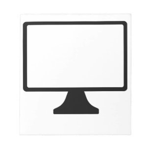 Bloc-note Moniteur d'ordinateur