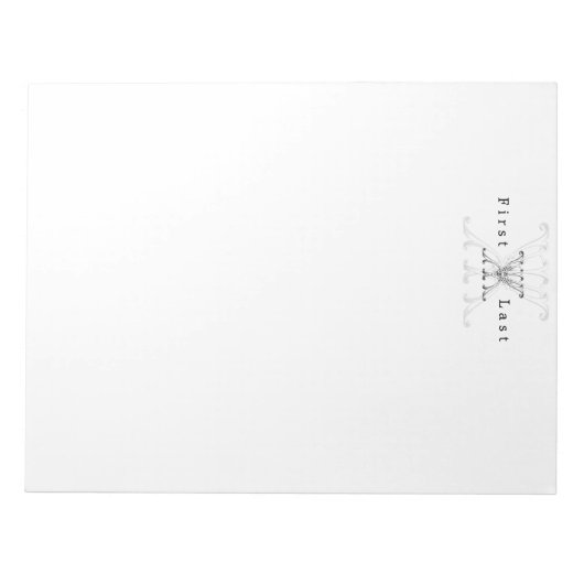 Bloc-note Monogramme KKV (Devant)