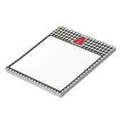 Bloc-note Monogramme pied-de-poule  (Tourné)