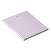 Bloc-note Monogramme Simple Violet (Incliné)