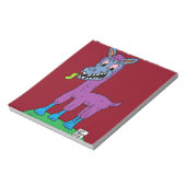 Bloc-note Monstre en lama (Tourné)