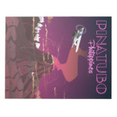 Bloc-note Mont Pinatubo, Philippines (Devant)