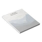 Bloc-note Montagnes alpines Nature Photo Pays (Incliné)