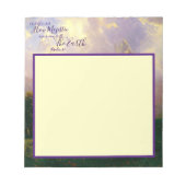 Bloc-note Montagnes rocheuses Majestic (Devant)