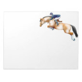 Bloc-note Montrer Jumper Paint Horse Note Pad (Devant)